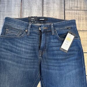 Mavi Men’s Dark Blue Zach Straight Leg Jeans 31x30